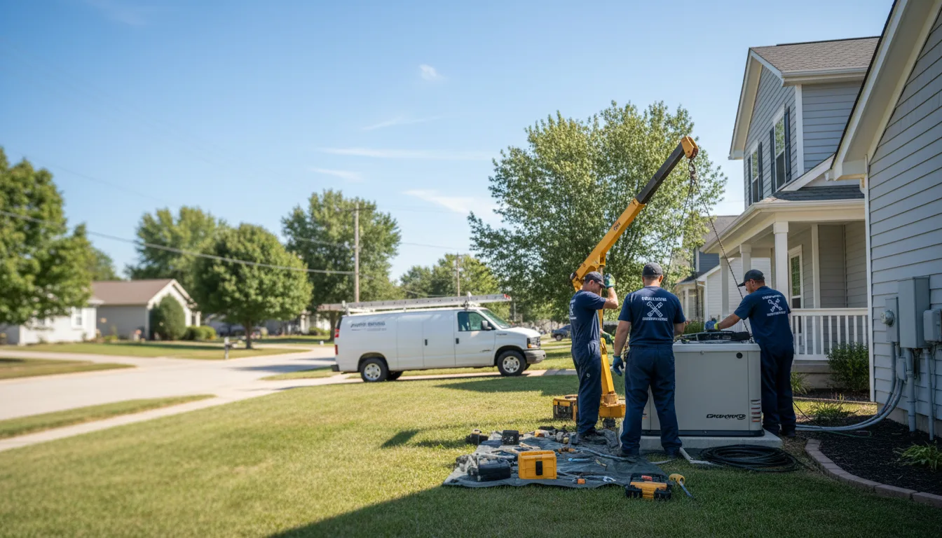 Generator Installation in Melbourne, IA near me